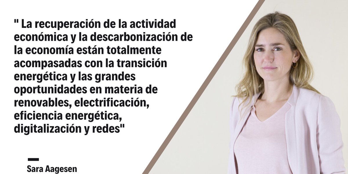 🔊"Los nuevos modelos de negocio asociados a la transición ecológica van a crear empleos sólidos y de futuro, y competitividad industrial de la que se beneficiarán los territorios", destaca la secretaria de Estado de Energía en la presentación del informe “Visión FUTURED a 2050"