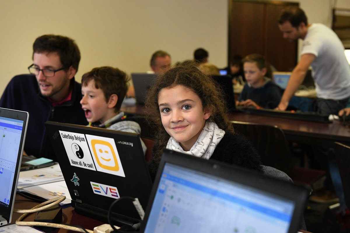 CoderDojoBe's tweet image. Salut les Ninjas! Voici la liste des Dojos actifs ce week-end 🤖 #CoderDojoAns #CoderDojoHerve #CoderDojoRoux #CoderDojoVerviers #CoderdojoMarche #CoderDojoBrainelAlleud
🥳💻🙋🏾‍♀️💁🏼‍♂️
#CodingisCool #Coding4Kids #WallCode @digitalwallonia