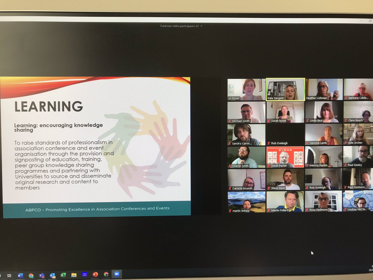 Lovely to see so many smiling faces at the <a href="/ABPCO/">ABPCO</a> AGM this morning although I miss seeing everyone in person. 

It has been invaluable to be part of such a supportive community, particularly over these last few months. 

#ABPCO #Belonging