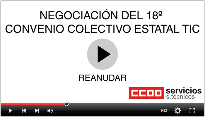 📢CCOO propone reaunudar la negociación del 18º convenio colectivo estatal de #TIC

➡️bit.ly/3eDR26A