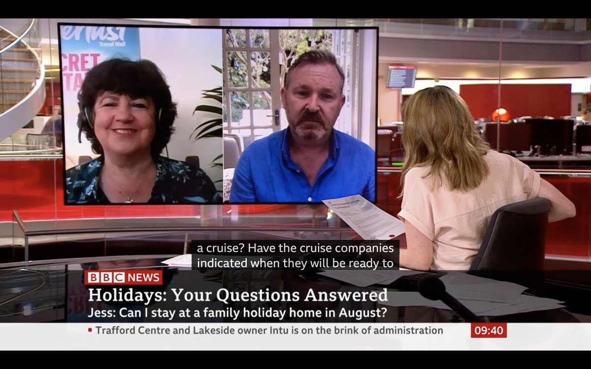wanderlustmag's tweet photo. Did you catch @Wanderlust_Lyn on #BBCNews @BBCWorld answering the big UK holiday questions this morning?

More on staycation rules, hotel open dates in the UK here > https://t.co/w2MWZjHKmi

Plus our daily border update > https://t.co/MKkHUSXS1m

#Coronavirus #COVID #UKTravelNews https://t.co/585kjTajX0