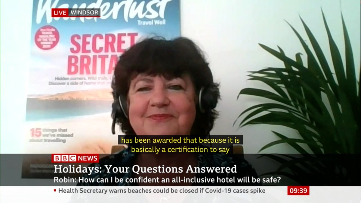 Wanderlust magazine (@wanderlustmag) on Twitter photo Did you catch <a href="/Wanderlust_Lyn/">Lyn Hughes</a> on #BBCNews <a href="/BBCWorld/">BBC News (World)</a> answering the big UK holiday questions this morning?
More on staycation rules, hotel open dates in the UK here > bit.ly/3dzEagK
Plus our daily border update > bit.ly/3i4aL1G
#Coronavirus #COVID #UKTravelNews Did you catch <a href="/Wanderlust_Lyn/">Lyn Hughes</a> on #BBCNews <a href="/BBCWorld/">BBC News (World)</a> answering the big UK holiday questions this morning?
More on staycation rules, hotel open dates in the UK here > bit.ly/3dzEagK
Plus our daily border update > bit.ly/3i4aL1G
#Coronavirus #COVID #UKTravelNews