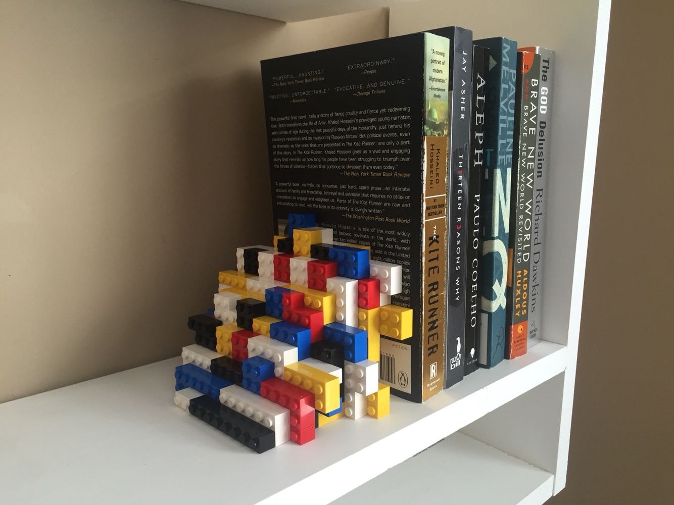 Lego book holder sale