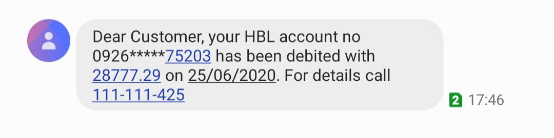 asimushtaq's tweet photo. @HBLPak 

Last evening my account with HBL liberty market Gulberg III branch was debited for the full account balance and SMS was sent to contact contact center.  Upon calling 111-111-425 i got reply that your account is blocked for unknown reasons and amount has been deducted. https://t.co/lJ9Dxpdi36