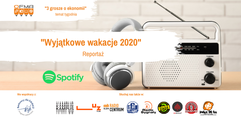 OFMApl's tweet photo. Dziś w #3groszeoekonomii o #wakacje2020!
@piotrekto sprawdza co mówimy o wakacjach w badaniu @BIGInfoMonitor. Jak wygląda polska i europ. turystyka wg @PIE_NET_PL i co z branżą rozrywk. wg #GoingApp. Będzie też kilka porad od @bezgotowkowa dla biznesu.
13.45 @radiokampus 97.1FM https://t.co/ywU5iODTQY