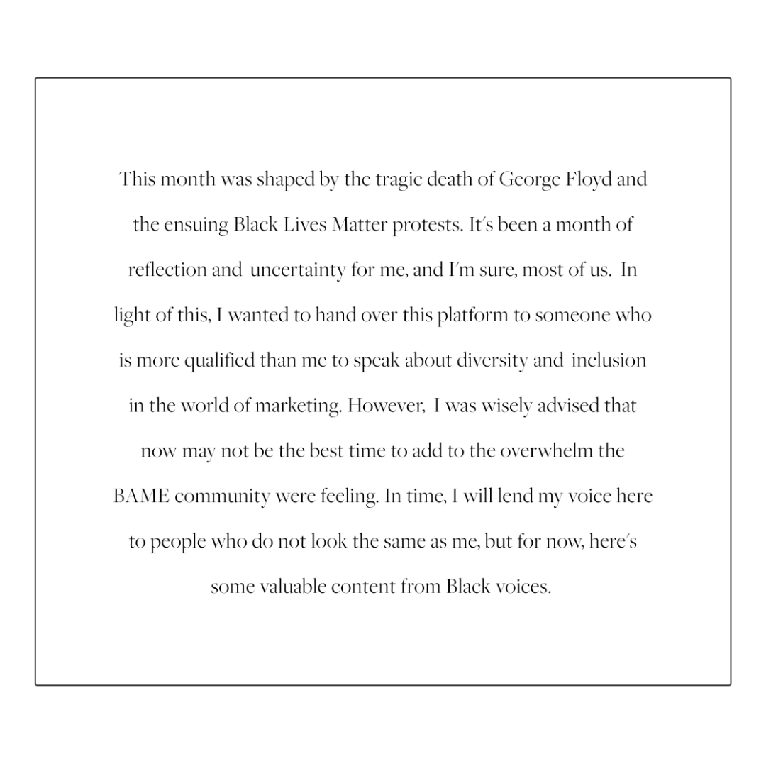 ArkleMarketing's tweet photo. My monthly update on all things marketing, The Long &amp; The Short, went out this morning! This month's edition is all about the BLM movement. If you got it I'd love to hear what you thought of it. If not, subscribe here 👉https://t.co/IESfvZDdDf
#newsletter #digitalmarketing https://t.co/jjR5oz4rDQ