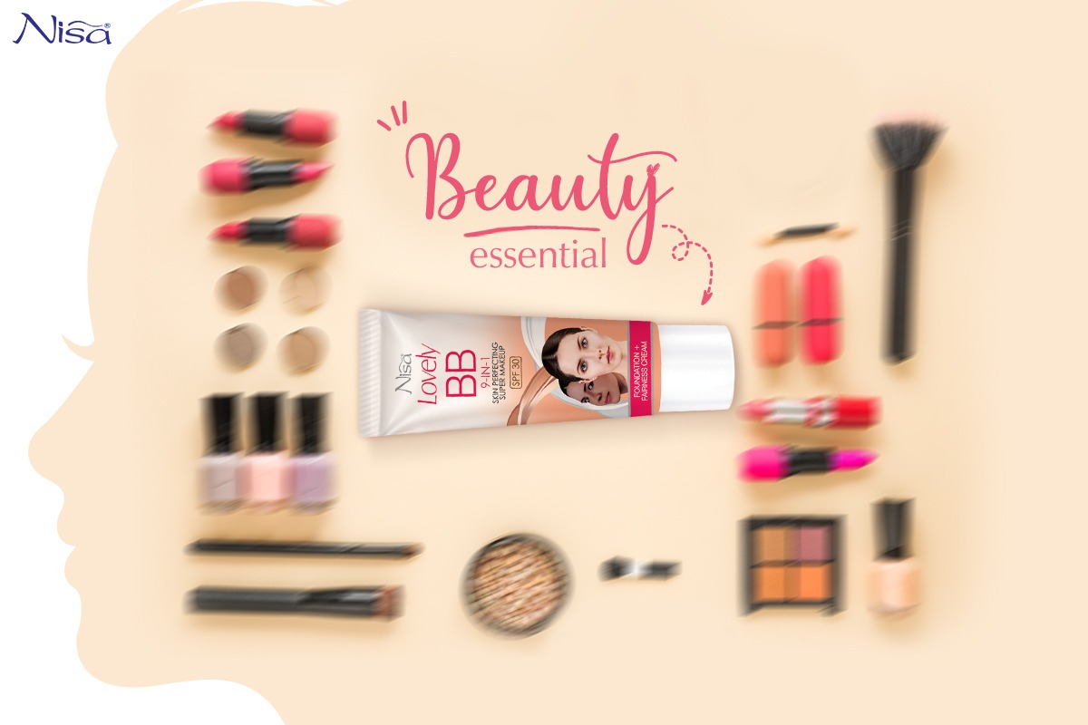 Nisa Lovely BB Cream- Beauty Essential 
Stay Gorgeous!

#bbcream #skincolour #skintype #nisabbcream #nisacream #cream #beautyproduct #nisa #nisacosmetics #trendinternational #BB #glamour #fairness #fairnesscream #whiteningcrem #skinfairness #skinfairnesscream #skinwhiteningcream