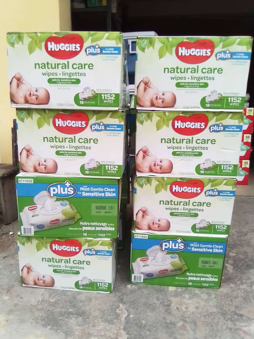 huggies natural care wipes 1152