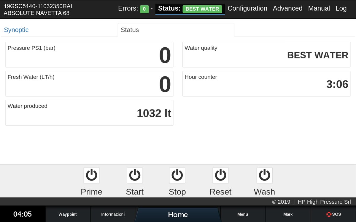belship's tweet image. HP watermakers now on Lighyhouse 3 #belship #raymarine
#hpwatermakers