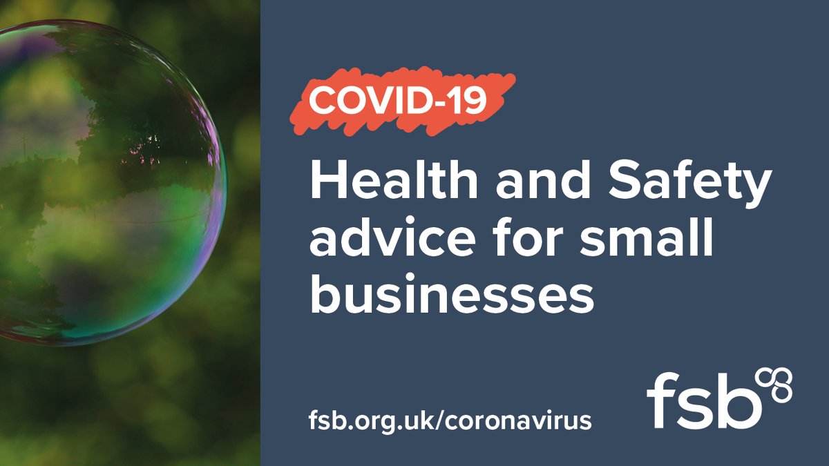 Reopening your small business? Resources and guidance at fsb.org.uk/coronavirus