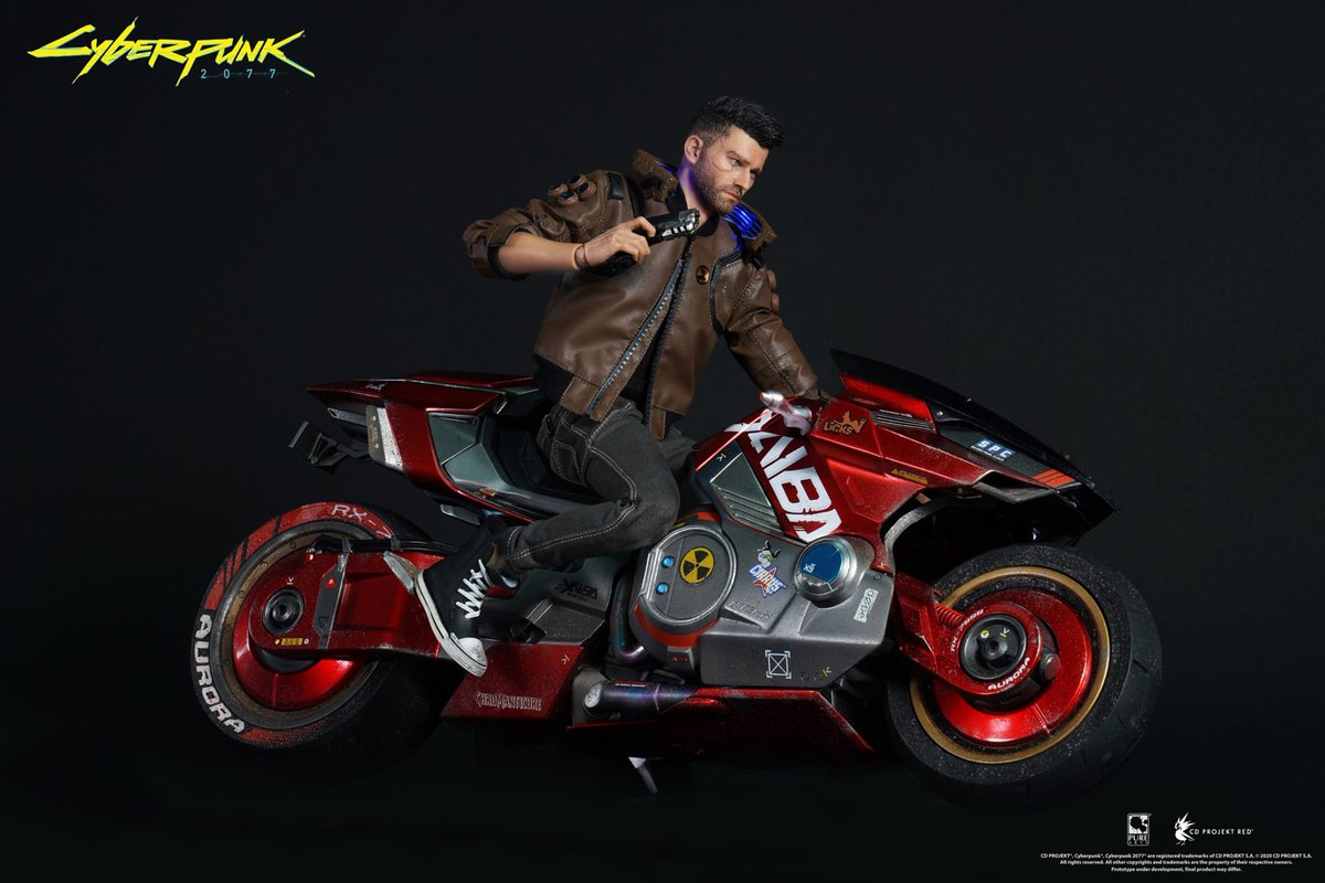 DerivStore's tweet photo. PureArts a dévoilé les visuels de la moto Yaiba que vous retrouvez dans notre packs avec les figurines V-Male et V-Female !
Elles sont juste magnifiques !
On a hâte de la découvrir en plein jeu :)
https://t.co/FM2vDCKiID
#derivstore #purearts #cyberpunk #cyberpunk2077 https://t.co/FXQvyCEXUU