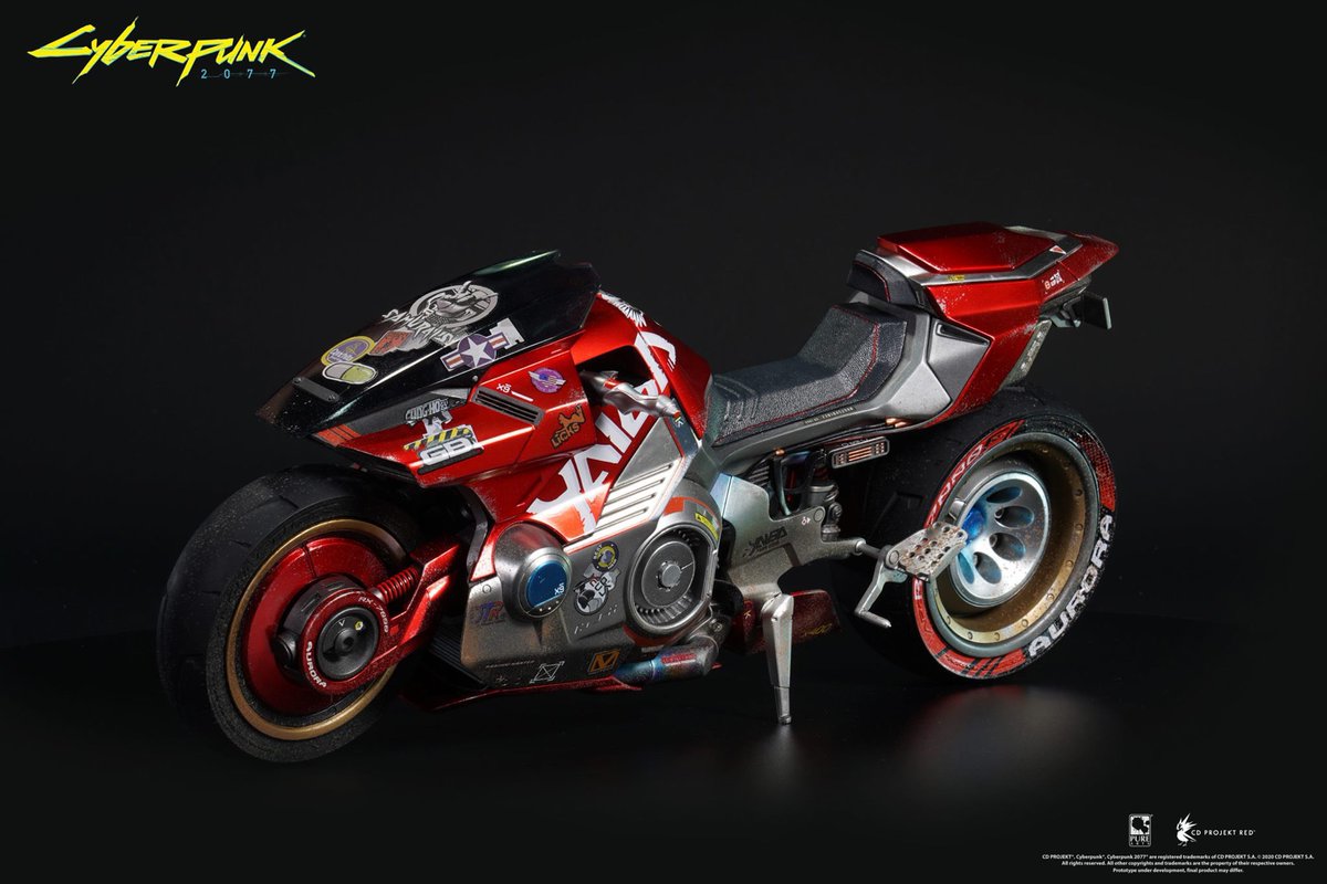 DerivStore's tweet photo. PureArts a dévoilé les visuels de la moto Yaiba que vous retrouvez dans notre packs avec les figurines V-Male et V-Female !
Elles sont juste magnifiques !
On a hâte de la découvrir en plein jeu :)
https://t.co/FM2vDCKiID
#derivstore #purearts #cyberpunk #cyberpunk2077 https://t.co/FXQvyCEXUU