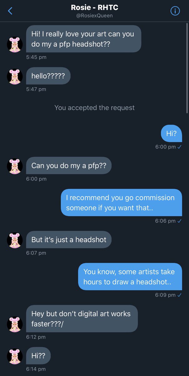 moni on Twitter "People like her make me wanna throw up... Art is not that easy if you think it