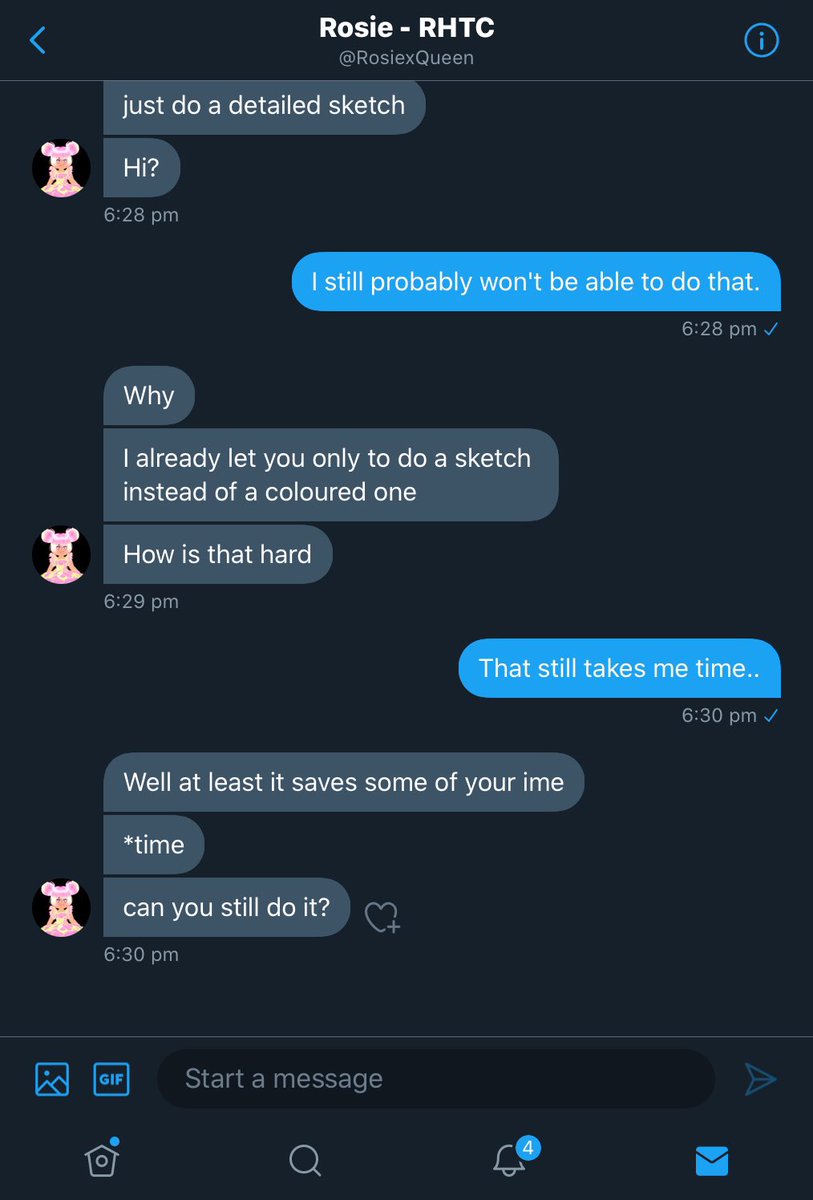 moni on Twitter "People like her make me wanna throw up... Art is not that easy if you think it