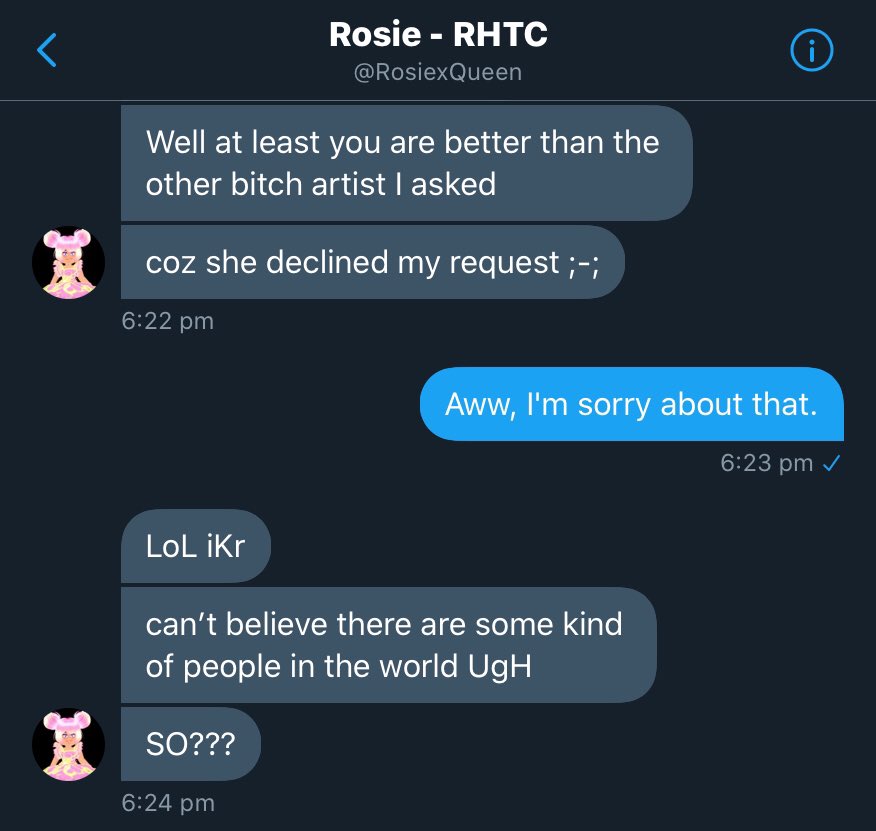 moni on Twitter "People like her make me wanna throw up... Art is not that easy if you think it