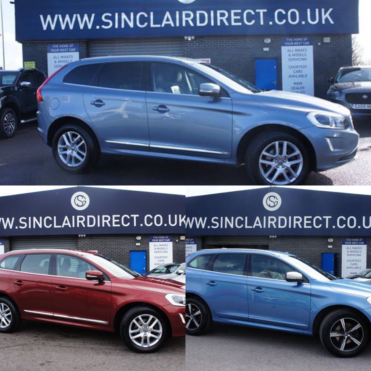 Sinclair_Direct's tweet image. They say good things come in threes...and we couldn't agree more with a choice of 3 Volvo XC60's now available – this compact luxury crossover SUV is packed with the latest technology and starting from £16,395. 
Search / Finance / Collect at sinclairdirect.co.uk/used-car-searc…