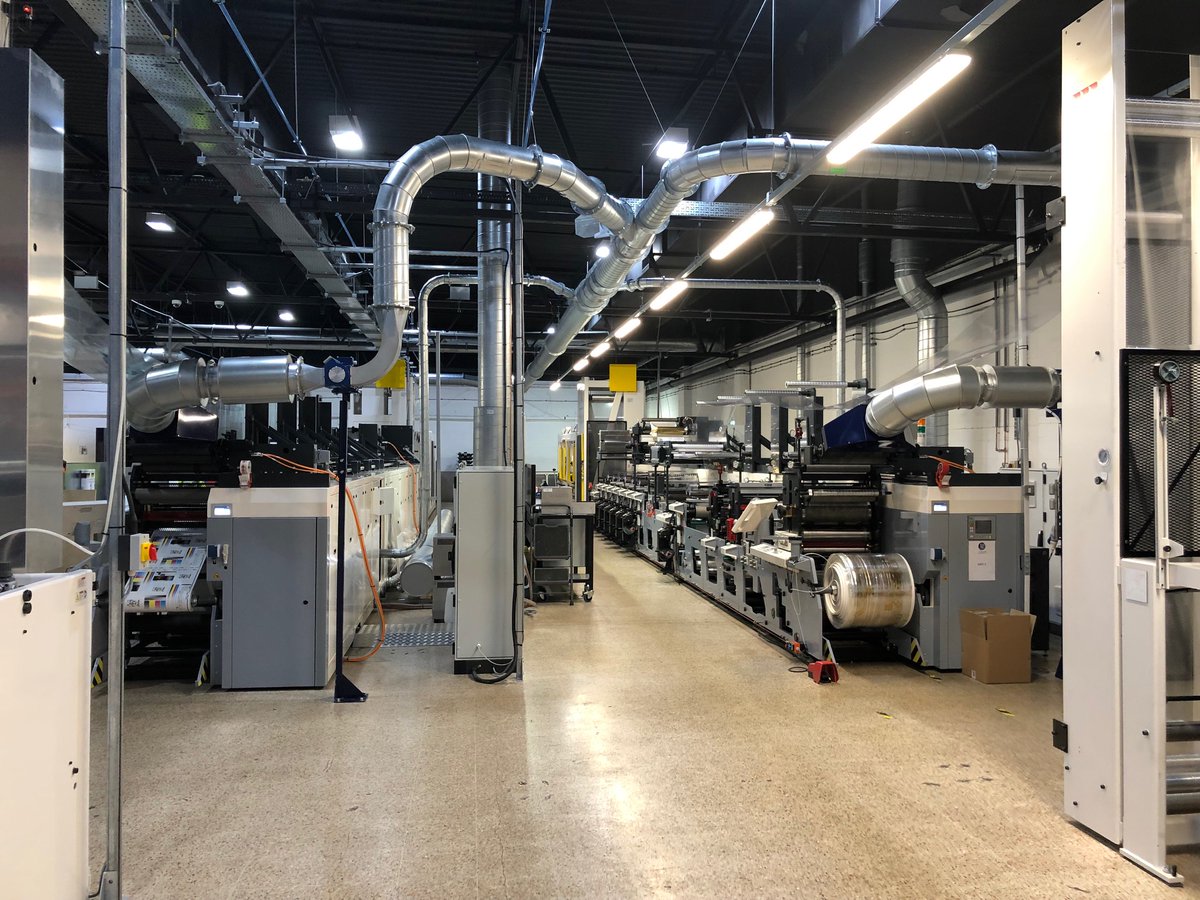 Reflex Labels has installed two Martin Automatic unwind/splicers fitted to two MPS press lines at its @ReflexLabels Plus division.

bit.ly/2Z1Obhn

#LabelsAndLabeling #Flexo #Packaging