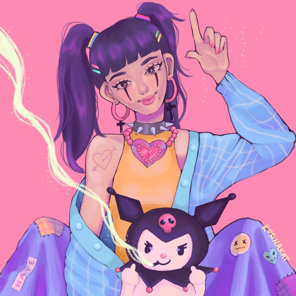 NE0NBIBI's tweet photo. 💜🎀 𝑳 𝒊𝒔 𝒇𝒐𝒓 𝑳𝒐𝒔𝒆𝒓 🎀💜
here's my entry for @co_ctrl's dtiys! hehe this was rly fun to do! if u haven't joined this dtiys yet, do so now !! ✨
#artph #co_ctrlDTIYS #sanrio #leafxia https://t.co/io0zKVb2Dl