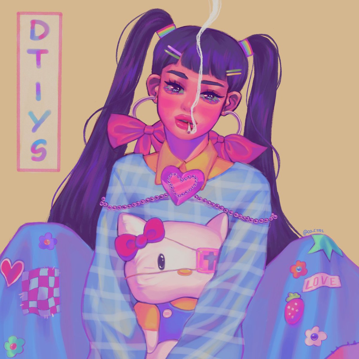 NE0NBIBI's tweet photo. 💜🎀 𝑳 𝒊𝒔 𝒇𝒐𝒓 𝑳𝒐𝒔𝒆𝒓 🎀💜
here's my entry for @co_ctrl's dtiys! hehe this was rly fun to do! if u haven't joined this dtiys yet, do so now !! ✨
#artph #co_ctrlDTIYS #sanrio #leafxia https://t.co/io0zKVb2Dl
