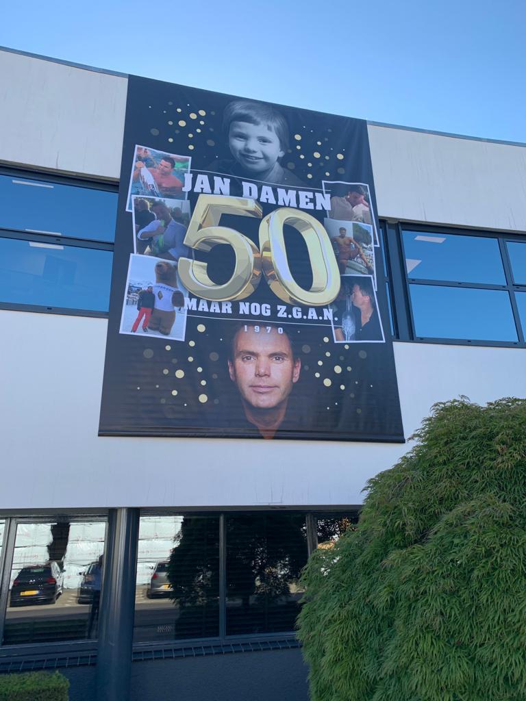 Directeur Jan Damen is 50 jaar geworden. Gefeliciteerd Jan!