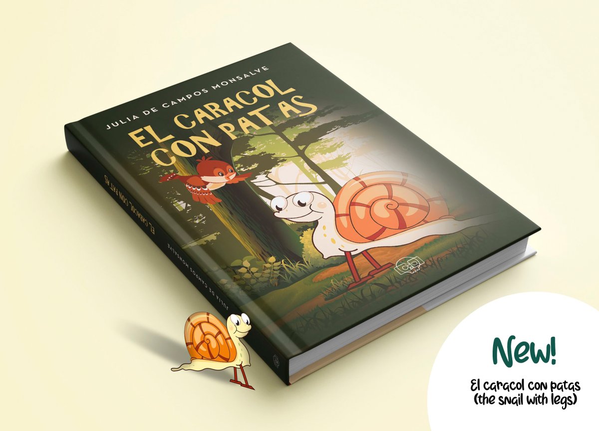 gunisbooks's tweet photo. NEW arrival |”El caracol con patas” (The snail with legs) by Julia de Campos Monsalve. Join
Babú in his adventures in the search for legs that allow him to walk.

https://t.co/Wq8kjIQ7nj https://t.co/95p16xiqyf