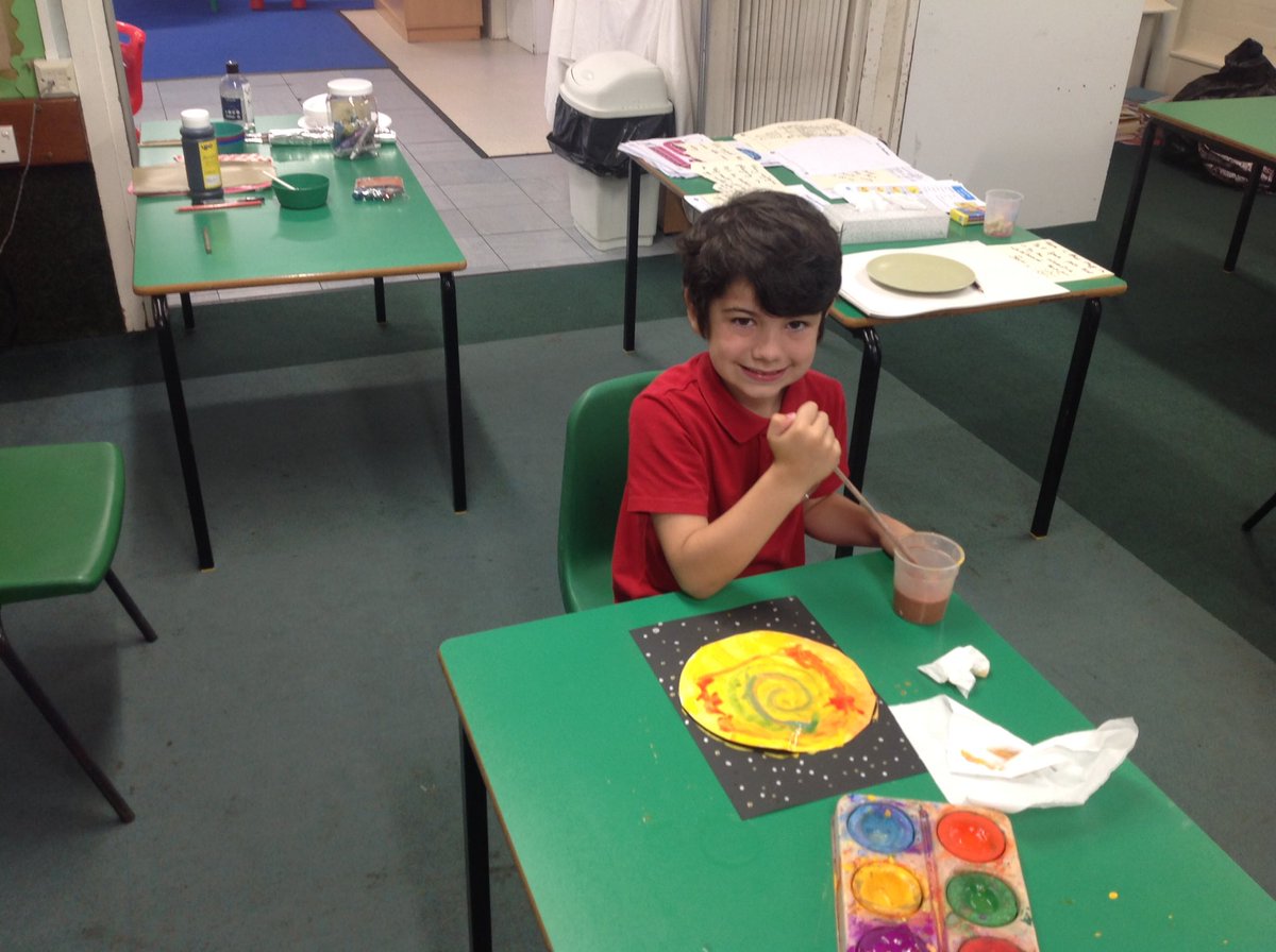 AshKnotty's tweet photo. Year 2 have had so much fun designing their own planets. #year2bubble #scienceanddiscovery https://t.co/7dIe4RCEpp