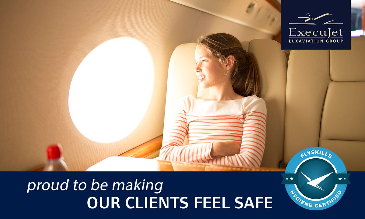 We are pleased to announce that we are implementing the highest hygiene and #safety standards recently developed by #FlySkills together with <a href="/socotec_group/">SOCOTEC Group</a>, a leader in certifications and risk assessment.

Click here for the full press release: luxaviation.com/luxaviation-gr…