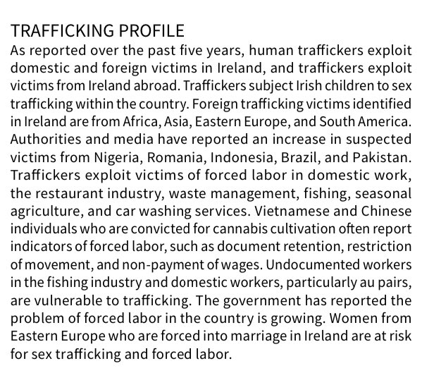 GayeDalton's tweet photo. 1. There is a startling correlation between issues that need to be addressed in #TIP2020 and issues elbowed out of @DeptJusticeIRL anti-trafficking provision in favour of accommodating @ruhamaagency and the sex work abolition lobby
https://t.co/D8WFAPvEh7 https://t.co/S1QZqCoSei