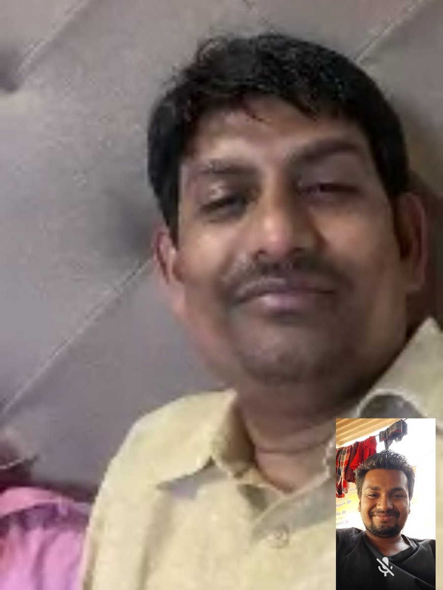 AjayCha95335959's tweet photo. #archivepost video call to @AlpeshThakor_ thank you sir for this great meet https://t.co/cqIaVZHJMb
