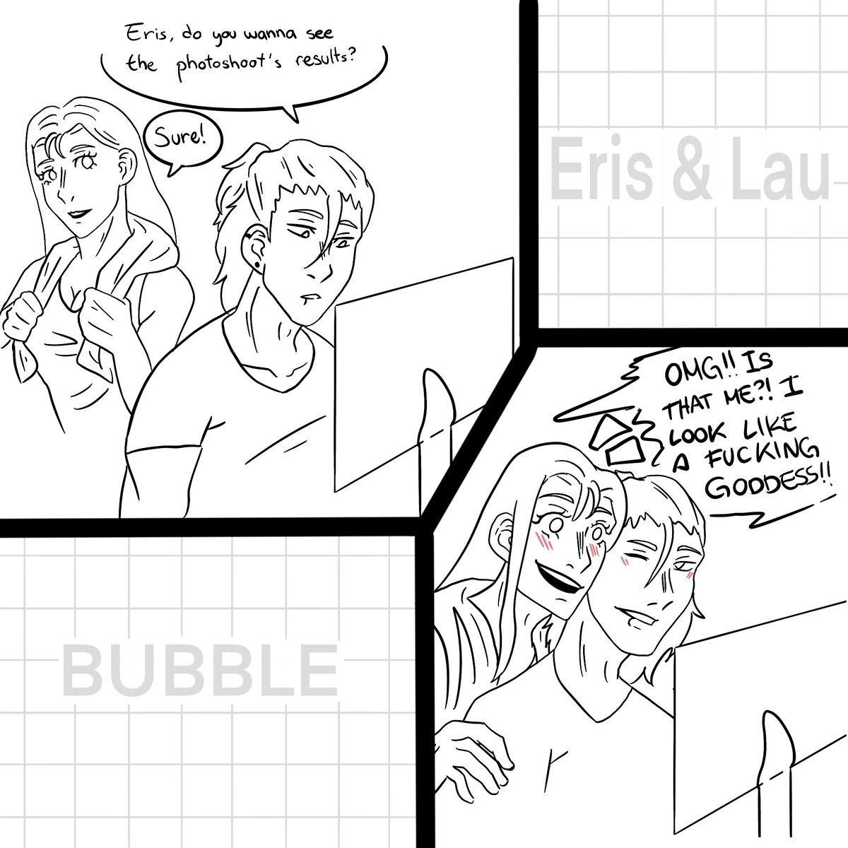 _bubble_draws's tweet photo. Eris is a goddess✨🌸
.
.
.
#oc #character #girl #bodypositive #Pride #digitalart #drawing #draw #sketch #chica #dibujodigital #dibujo #procreate #anime #manga #comic #bcn #Barcelona https://t.co/qACqqlJAMm