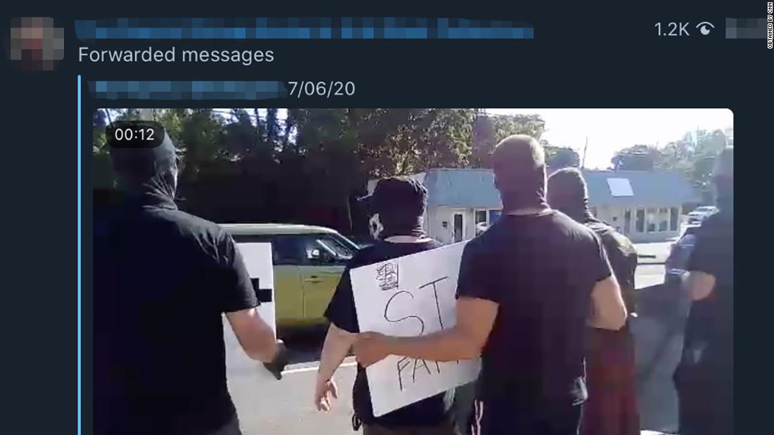 "If Telegram removed these channels, it would signal to other White supremacist users that Telegram is taking a stand on content removal."

White supremacists openly organize racist violence on Telegram, a report has found. cnn.it/3fSxoEi