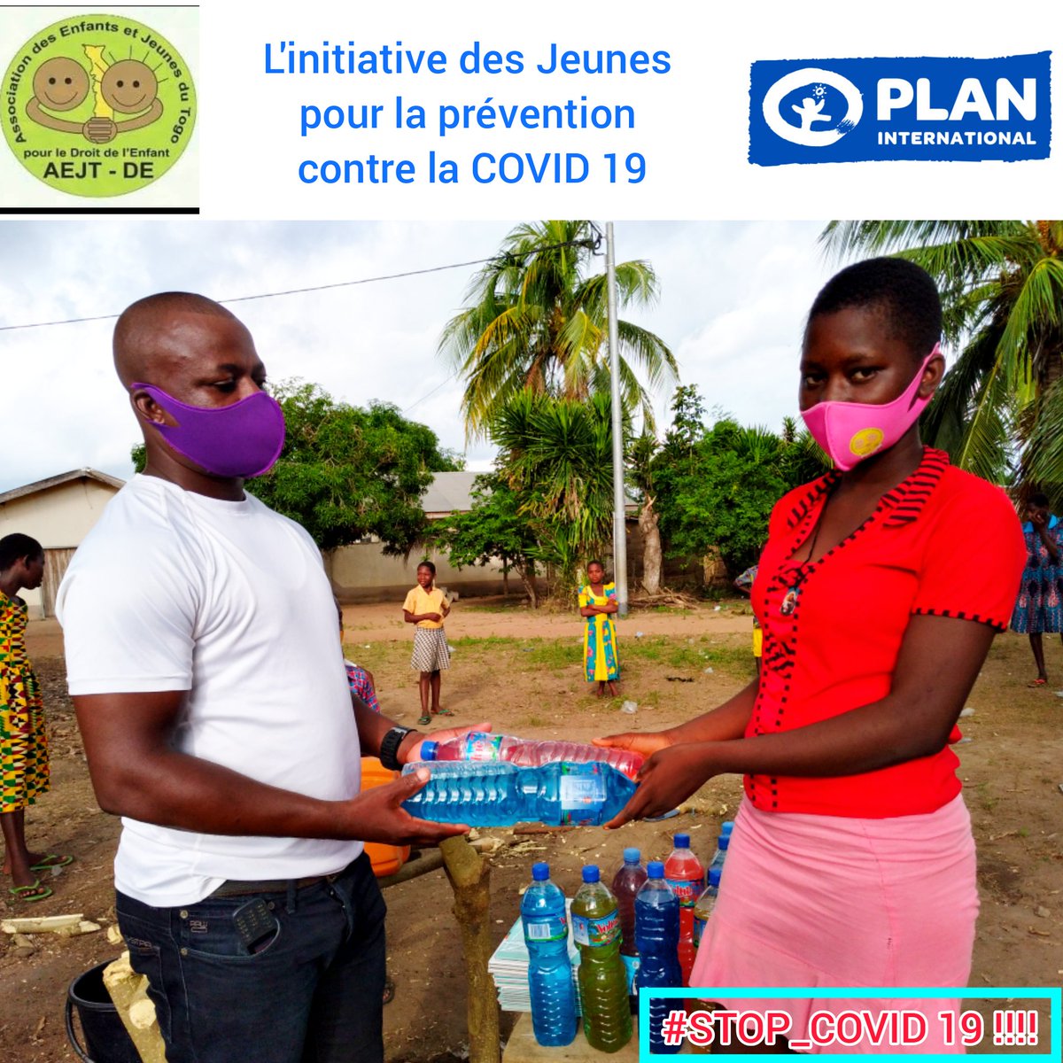 AejtD's tweet photo. Distribution de savons liquide, des cache-nez et des dispositifs de lavage des mains dans différentes communautés( BATOUMÉ-AMANGOTIDÉKÈ-DZOLO...) pour continuer la prévention contre la COVID 19 grâce à l'appui financier de Plan International Togo.
@Plan_Togo 
@PlanIntTogo 
@MAEJT https://t.co/PAOHHRfGtS