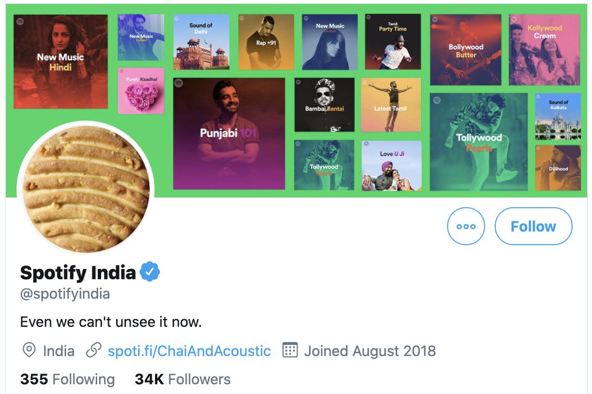 Incredibly well-played <a href="/spotifyindia/">Spotify India</a> :)