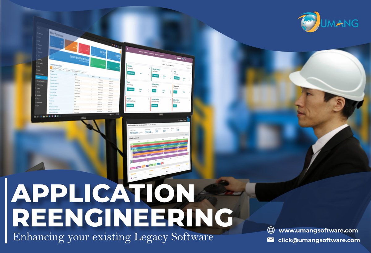 umangsoftware's tweet photo. Enhance and Manage Existing Legacy Software
UMANG’s Application Reengineering services transform legacy software into quality, high-performance, easy-to-use applications designed to respond quickly to changing business needs.
https://t.co/0AmuJUrRbi
#ApplicationReEngineering https://t.co/OtgE7Bal0K