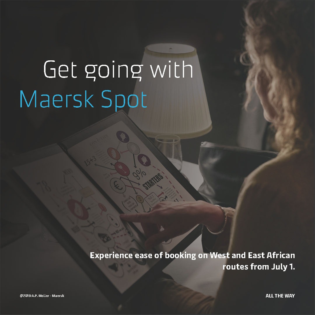 MaerskIndia's tweet photo. Starting July 1, experience a simpler booking process, reliable #shipments and guaranteed #loadings with #Maersk Spot to the West and East #Africa corridors.
https://t.co/gw0diyatKu
#inland #digitalshipping #alltheway https://t.co/C4inlMCiNh