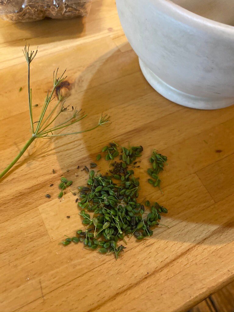 The_PIMan's tweet photo. Third, the chopping of the caraway. https://t.co/AYGPVhBR5d