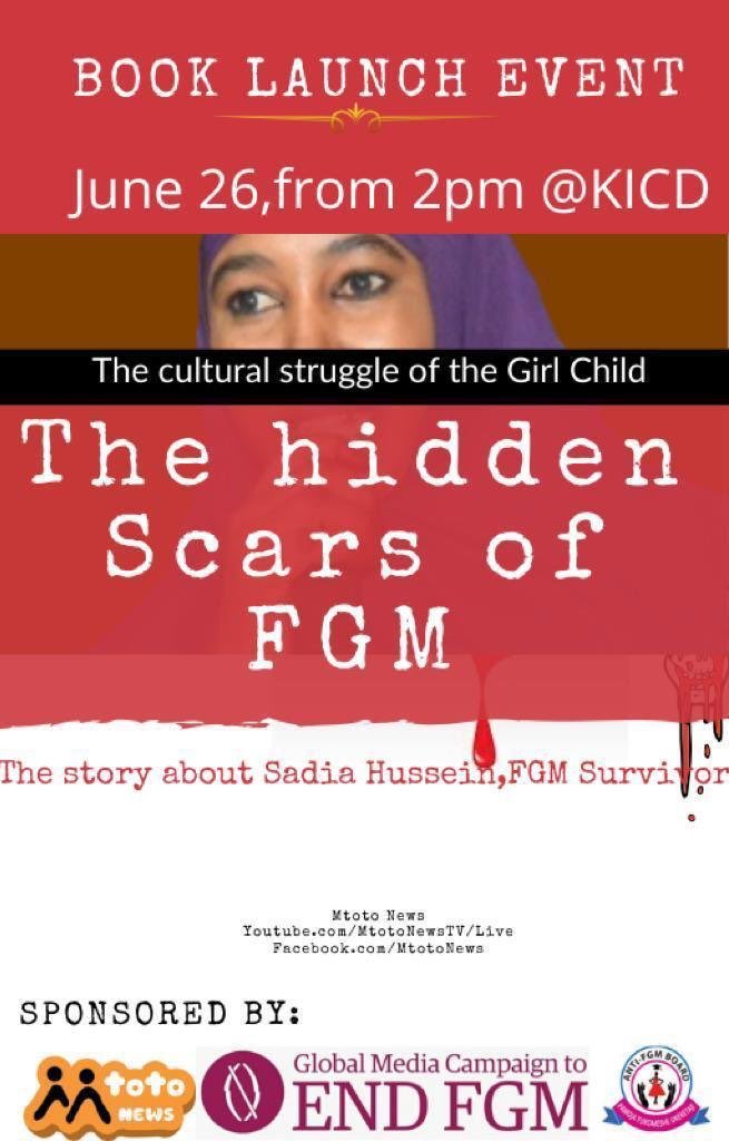 Congratulations <a href="/SadearH/">Shujaa_Sadia Hussein (HSC)</a> on the launch today of your book #HiddenScarsofFGM. Your incredible work to #EndFGM will be strengthened by your story and will help girls and women all over the world