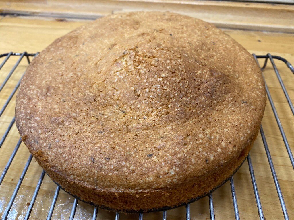 The_PIMan's tweet photo. And last, the seed cake. Don’t be fooled by it’s apparent plainness- it is delicious and pure baking aromatherapy, especially with a glass of brandy or Pernod. https://t.co/fItsvfssSx
