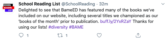 Oh and  @SchoolReading, don't think you can tweet this to show that you do recommend these books when it's actually a list complied by  @rapclassroom and  @ksandsoconnor for  @BooksForKeeps.  http://booksforkeeps.co.uk/issue/229/childrens-books/articles/beyond-the-secret-garden-england%E2%80%99s-white-and-pleasant-land