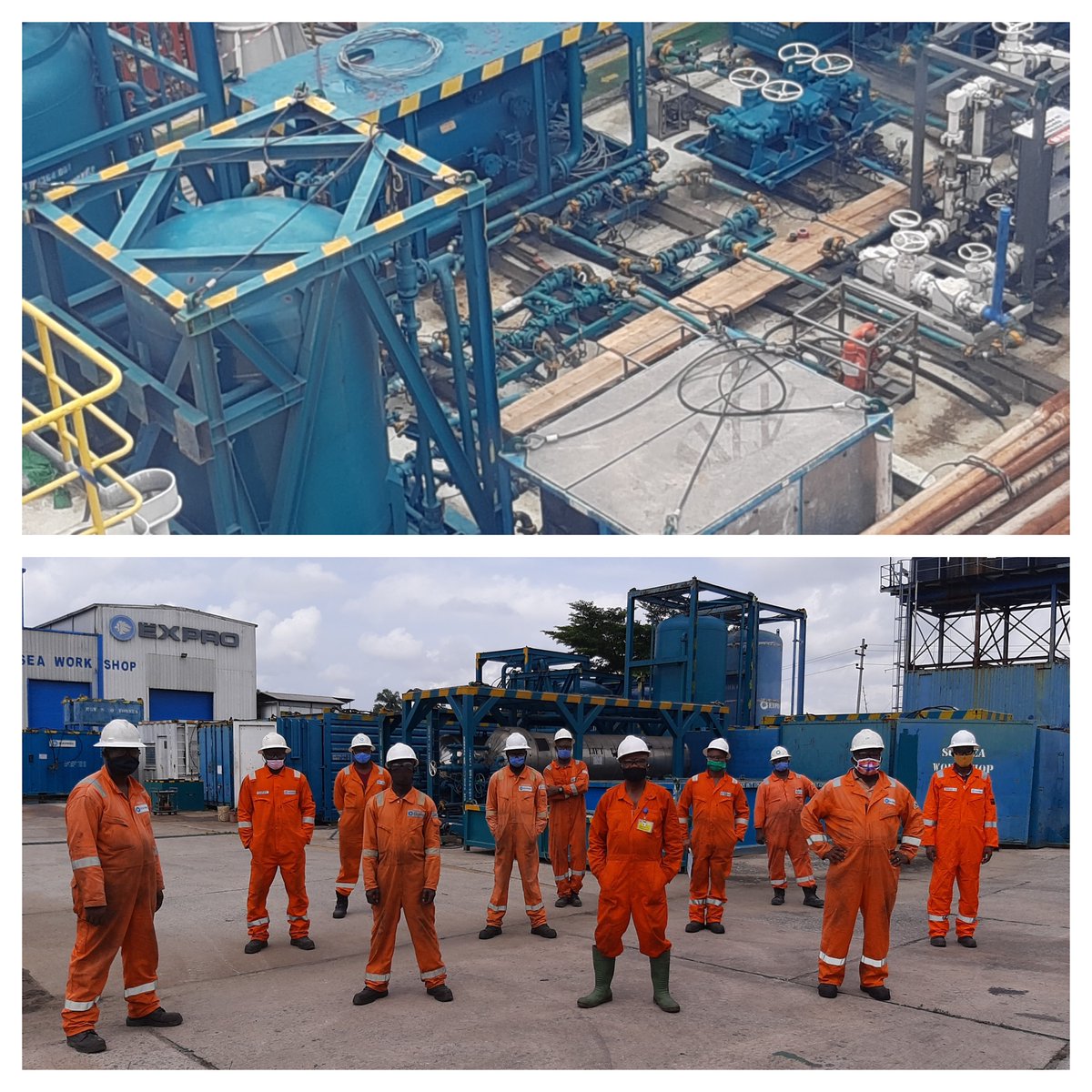 ExproGroup's tweet photo. Our Nigeria operational workers received a 100% performance rating from our client, with the entire Expro team making this surface well testing project a success. We are genuinely proud of their great work!
Read more about our #WellTest capabilities: https://t.co/hNTpcCQmZl https://t.co/pRM6AgUtI1