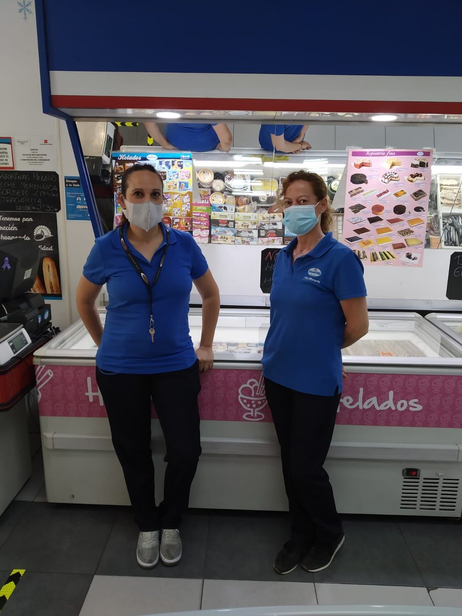 disanfrio's tweet photo. 🤗En nuestra tienda de #SimonHernandez, nuestras compañeras Cristina y Rebeca trabajan sin descanso para que todo esté como a ti te gusta. ✅¡¡Cuando vayas, diles algo!! #equipodisanfrio #mostoles https://t.co/M7SizXGCCX