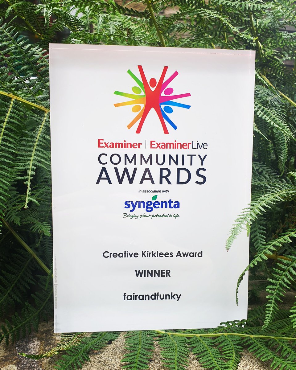 Still celebrating our big win in the <a href="/CommunityAwards/">#ECA2020</a> yesterday! Our trophy has already arrived!

Thank you to <a href="/SoProJanet/">Janet Bebb 💙💛</a> for our nomination in the #CreativeKirklees category, and to our team of Directors for their ongoing encouragement and support.

#ECA2020