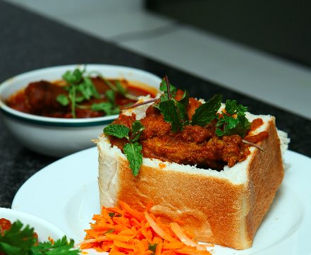 dbntourism's tweet photo. Today we celebrate International Bunny Chow Day. We know that Durban is home to some spicy food and has the best tasting bunny chow in the world. Let us know in the comments below, what is your ideal bunny chow? https://t.co/zXk7Ot5np2