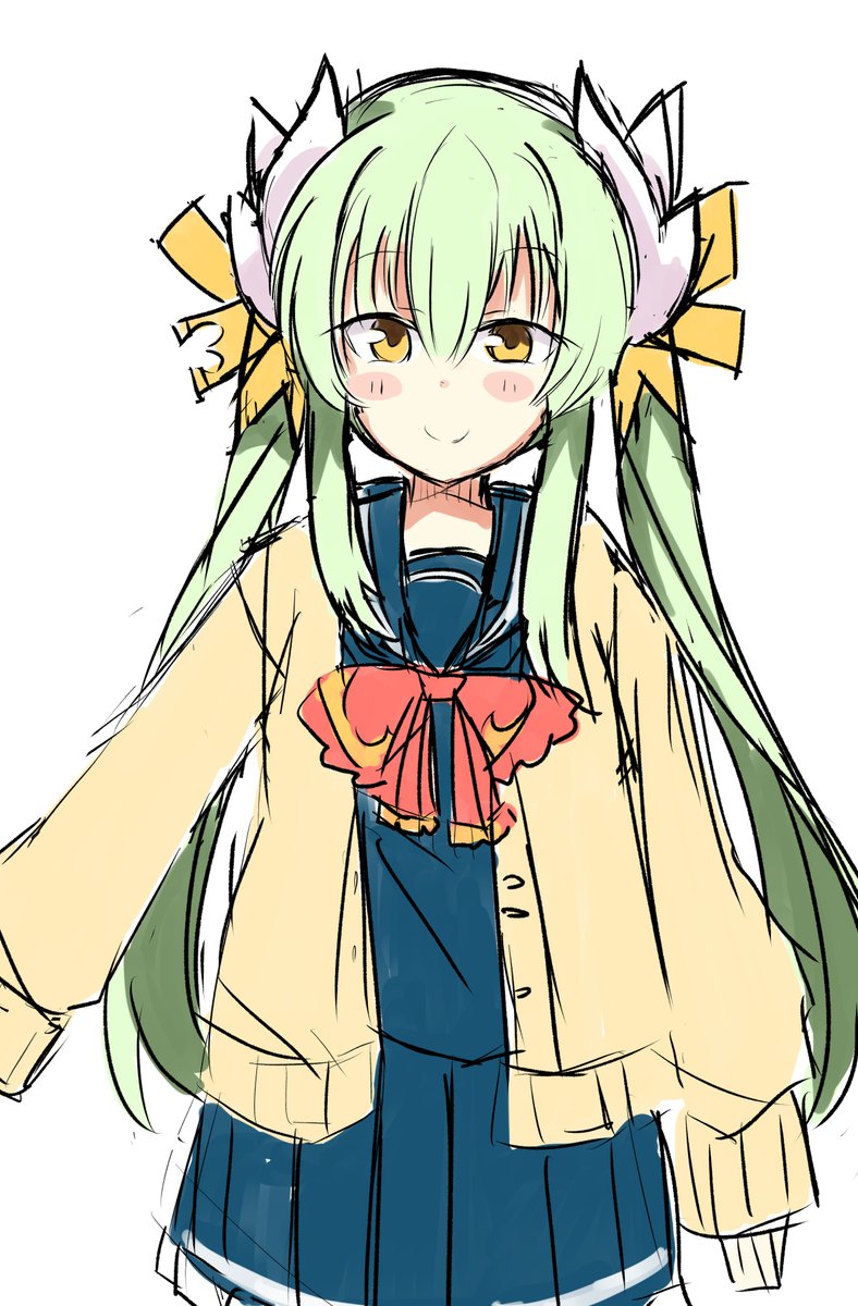 清姫(Fate) 「制服きよひー #清姫 」|近ちゃんのイラスト