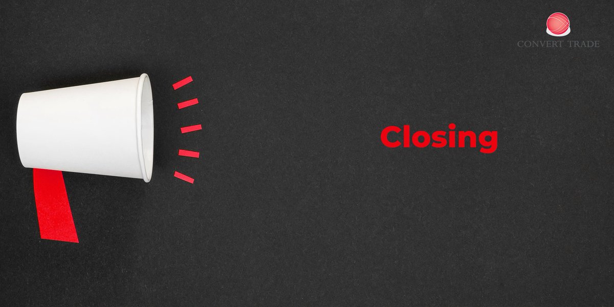 convert_trade's tweet image. Le closing ? C'est un anglicisme principalement utilisé dans le domaine du marketing B2B pour désigner la conclusion d'une vente. 

© @definitionsmarketing
#ConvertTrade #Marketing #definition #B2B