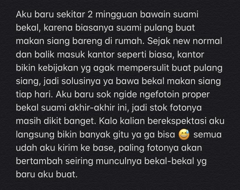 Cerita dulu ya, kali aja ada yg mau baca. Kalo males baca bisa langsung liat pic terakhir.Tujuan bikin thread ini karena banyak yg nanya resep dan kayaknya menyita waktu bgt kalo dibales satu-satu. Jadi share di sini aja barangkali ada yg nanya lagi.