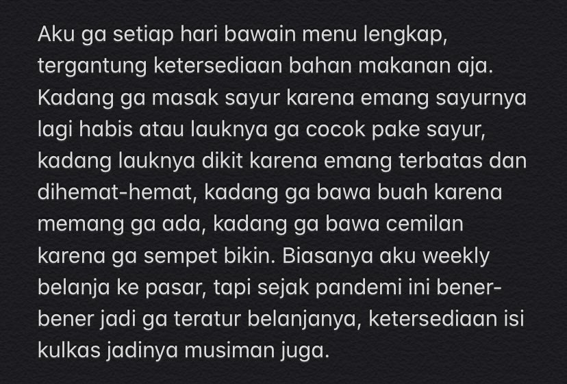 Cerita dulu ya, kali aja ada yg mau baca. Kalo males baca bisa langsung liat pic terakhir.Tujuan bikin thread ini karena banyak yg nanya resep dan kayaknya menyita waktu bgt kalo dibales satu-satu. Jadi share di sini aja barangkali ada yg nanya lagi.