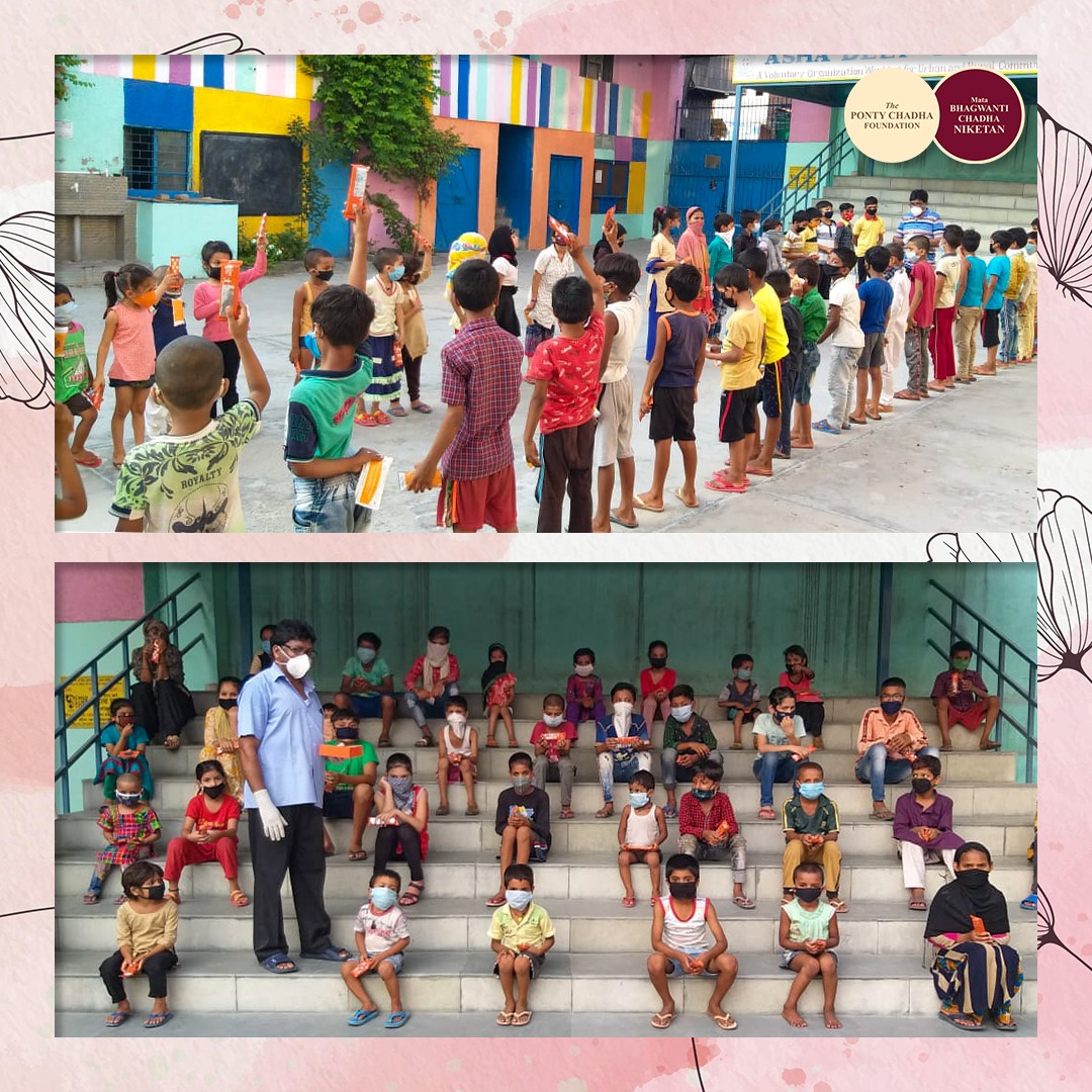 PCFIndia's tweet photo. #startwithkindness Each sunrise brings with it the potential to brighten someone’s life. #AshadeepFoundation we have covered almost 800 children on 20th June 2020.#biscuitdistribution #fridayfeeling #kindnessmatters #happiness #contentment #together #makelivesbetter https://t.co/4w8wUo8nJD