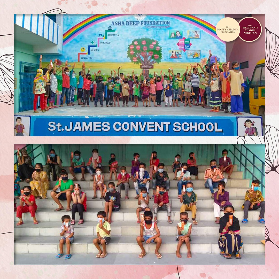 PCFIndia's tweet photo. #startwithkindness Each sunrise brings with it the potential to brighten someone’s life. #AshadeepFoundation we have covered almost 800 children on 20th June 2020.#biscuitdistribution #fridayfeeling #kindnessmatters #happiness #contentment #together #makelivesbetter https://t.co/4w8wUo8nJD