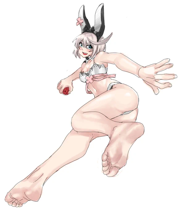 #一日一裸足絵 
